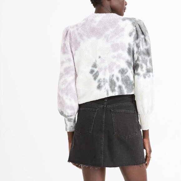 Madewell Rigid Denim A-Line Exposed Zip Mini Skirt in Lunar Wash Size 27 EUC - Picture 3 of 12